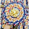 Bánh quy hạnh nhân 1kg 2 màu xanh đỏ - Hàng Date mới, giảm giá 120.000đ 5