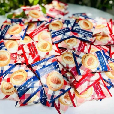 Bánh quy hạnh nhân 1kg 2 màu xanh đỏ - Hàng Date mới, giảm giá 120.000đ