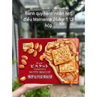 Bánh Quy Hạt Điều Mamama Nutty Biscuit - Giảm giá 65.000, giòn thơm, vị bùi 3