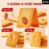 Bánh quy hạt hạnh nhân, dừa sấy, hạt đều, hộp 400g - giá ưu đãi 111.250₫ 5