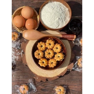 Bánh Quy Hoa Mai 250g Nhân Mứt Khóm Thái Lan Vfoods - Kem Ngon, Ăn Vặt Siêu Thơm, Giá Giảm 49.000₫ 3