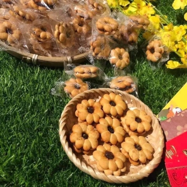Bánh Quy Hoa Mai 250g Nhân Mứt Khóm Thái Lan Vfoods - Kem Ngon, Ăn Vặt Siêu Thơm, Giá Giảm 49.000₫ 8