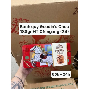 Bánh quy hộp thiếc Chử nhật dài King Piere 230g - Giá ưu đãi 95.000 VND, Hàng Tết 2.026 3