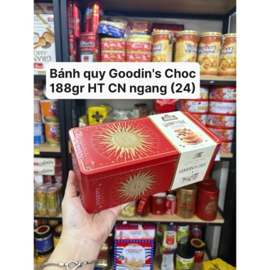 Bánh quy hộp thiếc Chử nhật dài King Piere 230g - Giá ưu đãi 95.000 VND, Hàng Tết 2.026 6