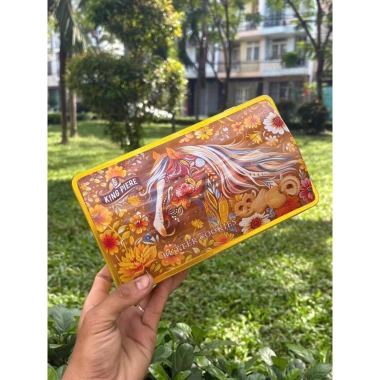 Bánh quy hộp thiếc Chử nhật dài King Piere 230g - Giá ưu đãi 95.000 VND, Hàng Tết 2.026 9