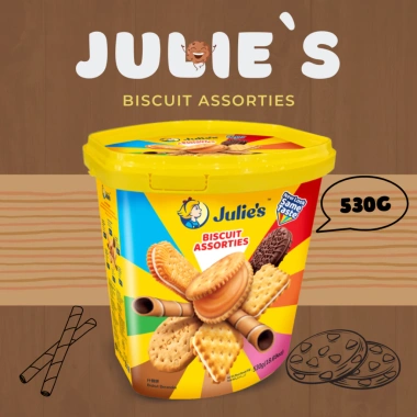 Bánh Quy Julie Hỗn Hợp 530g - Biscuit Assorties Chậu Giá Ưu Đãi 155k