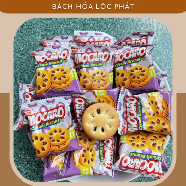 Bánh Quy Kem Khoai Môn 500g - Giòn Tan, Kem Thơm, Nhân Đầy - Bách Hóa Lộc Phát 45.000đ