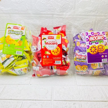 Bánh Quy Kẹp Kem Dứa Chuối Khoai Môn Phú Cường 450g Giảm giá 44.200đ
