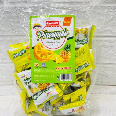 Bánh Quy Kẹp Kem Dứa Chuối Khoai Môn Phú Cường 450g Giảm giá 44.200đ 2