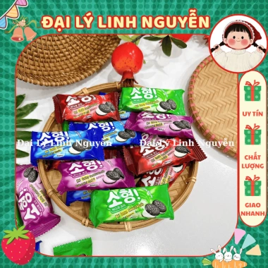 Bánh Quy Kẹp Kem Mini Nội Địa Socola thơm ngon, Giá chỉ 35.500đ - Ưu đãi Tết 3