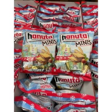 Bánh quy kẹp socola hạt dẻ Hanuta Minis 200g - Hàng Đức, giảm giá 20% chỉ 179.000 VND 7