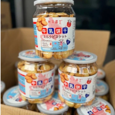 Bánh quy mặn Miniu Boss 350g - Giòn bơ sữa, muối biển, Trung, chỉ 60.000 VND 5