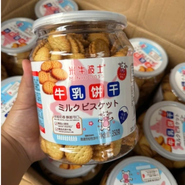 Bánh quy mặn Miniu Boss 350g - Giòn bơ sữa, muối biển, Trung, chỉ 60.000 VND 7