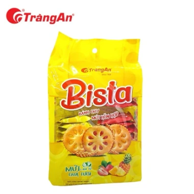 Bánh Quy Mứt Hỗn Hợp Bista Tràng An 192g - 22 gói, Giá chỉ 32.834 VND, Giảm 22% - Vị Ngon, Giòn Tan