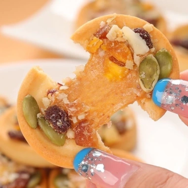 Bánh Quy Pizza Mix Hạt Dinh Dưỡng Đài Loan 500g (50 chiếc) Giá Ưu Đãi 95.000₫ 6