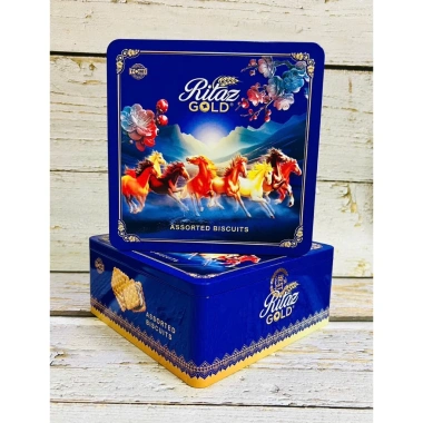 Bánh Quy Ritaz Gold Thập Cẩm Hình 8 Con Ngựa - Hộp Thiếc 180g Giá Ưu Đãi 76.720₫ 7