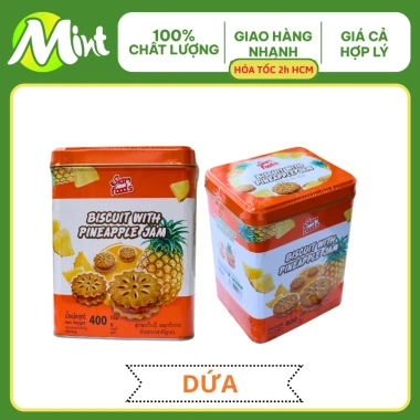 Bánh Quy Siam Food Thái Lan Hộp Thiếc 350g Giảm tới 75.000đ, Vị Bánh Tết Ăn Vặt