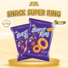 Bánh quy snack phô mai Super Ring 60g vỏ giòn, ăn vặt bổ sung dinh dưỡng cho bé - Nhập khẩu Malaysia