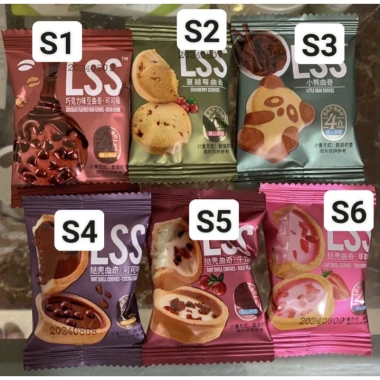 Bánh quy socola bơ sữa LSS nội địa trung mix 6 vị - ngon lạ, chỉ 35.000 VND 4
