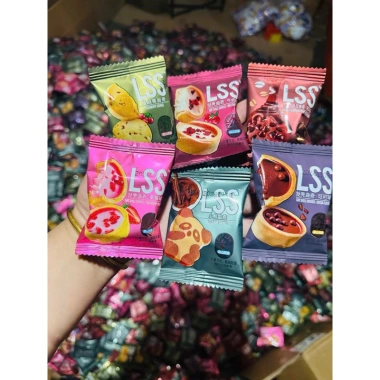 Bánh quy socola bơ sữa LSS nội địa trung mix 6 vị - ngon lạ, chỉ 35.000 VND 6
