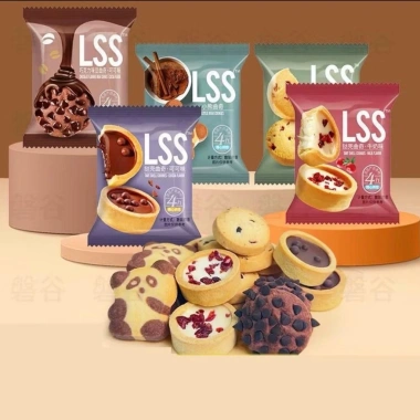 Bánh Quy Socola LSS Mix 6 Vị Siêu Hot Siêu Ngon, Giá 38.888 VND, Giá Gốc 46.666 VND