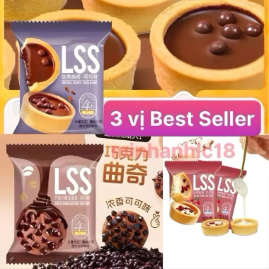 Bánh Quy Socola Mix LSS Giòn Xốp, Thơm Ngọt - Giá 75.000đ (Giảm từ 93.750đ), Thích Hợp Làm Bánh và Ăn Vặt Hàng Ngày 3 Bánh Quy Socola Mix LSS Giòn Xốp, Thơm Ngọt - Giá 75.000đ (Giảm từ 93.750đ), Thích Hợp Làm Bánh và Ăn Vặt Hàng Ngày 3