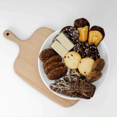 Bánh quy tổng hợp 1kg hộp thiếc sang trọng - hương vị tuyệt hảo, giảm giá 530k