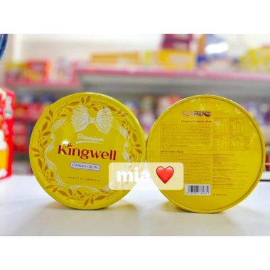 Bánh quy tổng hợp Kingwell hộp sắt 98g - Hương vị Indonesia, Tết 2.026, chỉ 55.000₫ 2