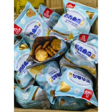 Bánh quy vị sữa và mặn kiểu Nhật BiBiZan 1kg - Giòn siêu ngon, giảm giá 125k 6