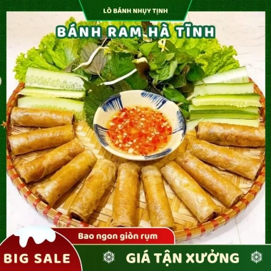 Bánh ram Hà Tĩnh 500g Vỏ ram Quyền Tịnh - Hảo hạng, ngon, hút chân không, chỉ 9.999 VND 8
