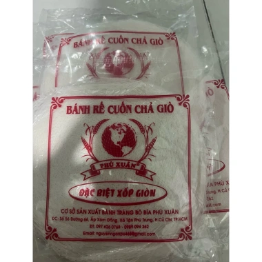 Bánh rế cuốn chả giò giòn tan, vị đậm đà, chỉ 10.000 VND, giảm từ 13.000 VND
