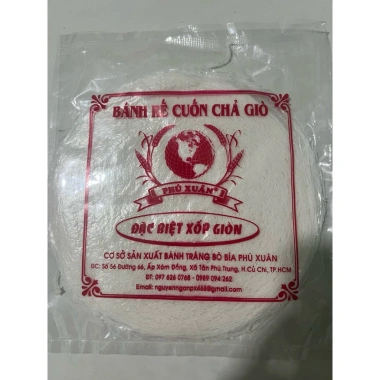 Bánh rế cuốn chả giò giòn tan, vị đậm đà, chỉ 10.000 VND, giảm từ 13.000 VND