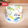 Bánh sinh nhật mô hình, đạo cụ chụp hình, bánh trưng bày - Giá chỉ 95.000 VND 9