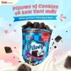 Bánh Snack PILLOWS Oishi 80g - Bánh gối nhân kem, túi zip, giảm còn 36.000 VND 5