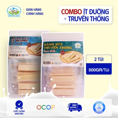 Bánh Sữa Ba Vì 1kg Combo 2 Túi Vị Xưa - Rẻ hơn 20k, Giá 70k, Thơm Ngon 10 Bánh Sữa Ba Vì 1kg Combo 2 Túi Vị Xưa - Rẻ hơn 20k, Giá 70k, Thơm Ngon 10