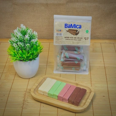 Bánh Sữa Ba Vì MIX 5 Hương Vị 1kg - Thơm Ngon Đậm Vị Sữa, Giảm Giá Đặc Biệt 3