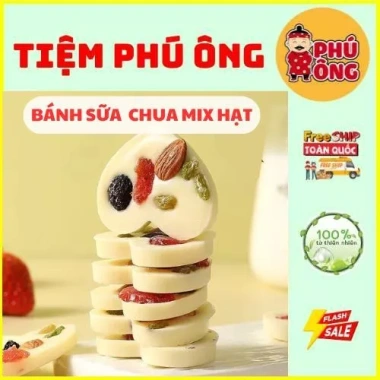 Bánh sữa chua mix hạt dinh dưỡng, ít đường, thơm ngon vị chua ngọt - 99k, phù hợp cả nhà