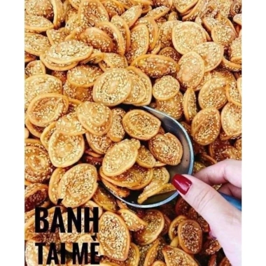 Bánh tai heo mè 500gr siêu thơm béo - Giảm giá 65.000đ, chỉ còn 82.550đ