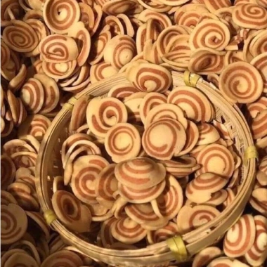 Bánh tai heo nhí 500g mix 3 vị giòn ngon, đóng túi zip - Giá chỉ 42.000đ