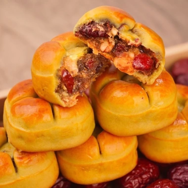 Bánh Táo Đỏ Óc Chó Chà Là - Kẹp Hạt Dinh Dưỡng, Không Đường, Ăn Kiêng 4 Bánh Táo Đỏ Óc Chó Chà Là - Kẹp Hạt Dinh Dưỡng, Không Đường, Ăn Kiêng 4