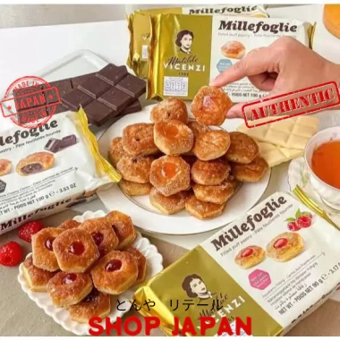 Bánh tết hộp thiếc Vicenzi Ý nhập khẩu - Millefoglie nhân mơ, phúc bồn tử, chỉ 280.000 VND