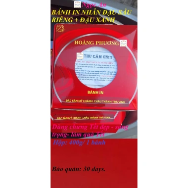 Bánh Tết In In Long Phung Truyền Thống Không Nhân 400g Đặc Sản Trà Vinh Ngọc An - Giá 145.000