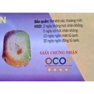 Bánh Tét Trà Cuốn Đặc Sản Trà Vinh Xanh và Ba Màu 1.1-1.2kg Giá 100.000 đồng 4