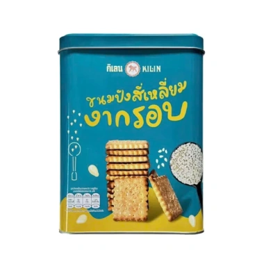 Bánh Thùng Thiếc Thái Lan Vị Bánh Quy Mè Giòn - Giá Ưu Đãi 79.000đ, Giá Gốc 99.540đ