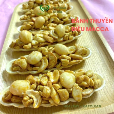 Bánh thuyền điều macca 250g Alpha Nutrition ăn vặt healthy giảm giá 136.500