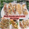 Bánh Thuyền Hạt Chà Bông Macca Hạnh Nhân 5 Vị Mix 250g (10 bánh) - Ăn Kiêng Healthy, Giảm 68k