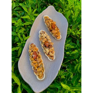 Bánh Thuyền Hạt Chà Bông Macca Hạnh Nhân 5 Vị Mix 250g (10 bánh) - Ăn Kiêng Healthy, Giảm 68k 6
