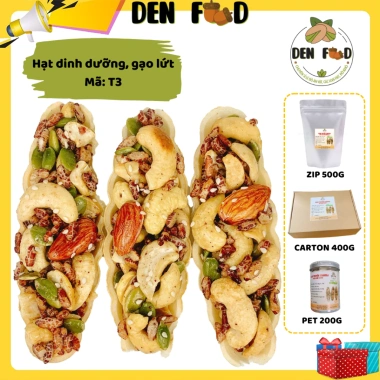 Bánh thuyền mix hạt dinh dưỡng 1kg - Granola thuyền thơm ngon, giảm giá 135k 7