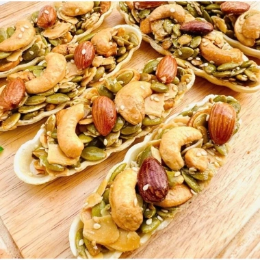 Bánh Thuyền Mix Hạt Dinh Dưỡng - Ăn Kiêng Healthy, Giảm Cân, Giá 120.000đ 2 Bánh Thuyền Mix Hạt Dinh Dưỡng - Ăn Kiêng Healthy, Giảm Cân, Giá 120.000đ 2