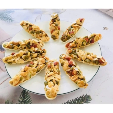 Bánh Thuyền Mix Hạt Dinh Dưỡng - Ăn Kiêng Healthy, Giảm Cân, Giá 120.000đ 6 Bánh Thuyền Mix Hạt Dinh Dưỡng - Ăn Kiêng Healthy, Giảm Cân, Giá 120.000đ 6